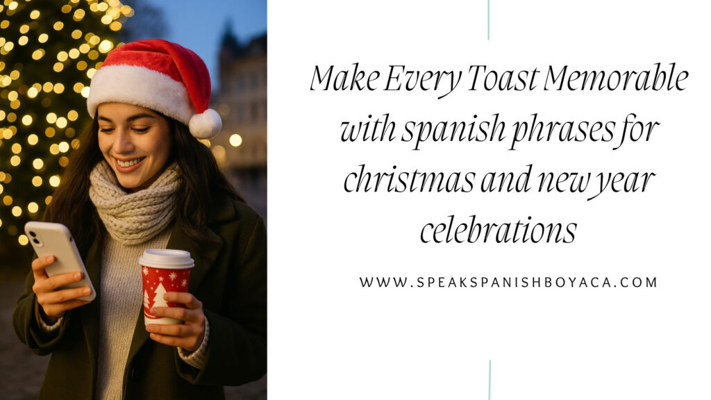 spanish phrases for christmas and new year celebrations