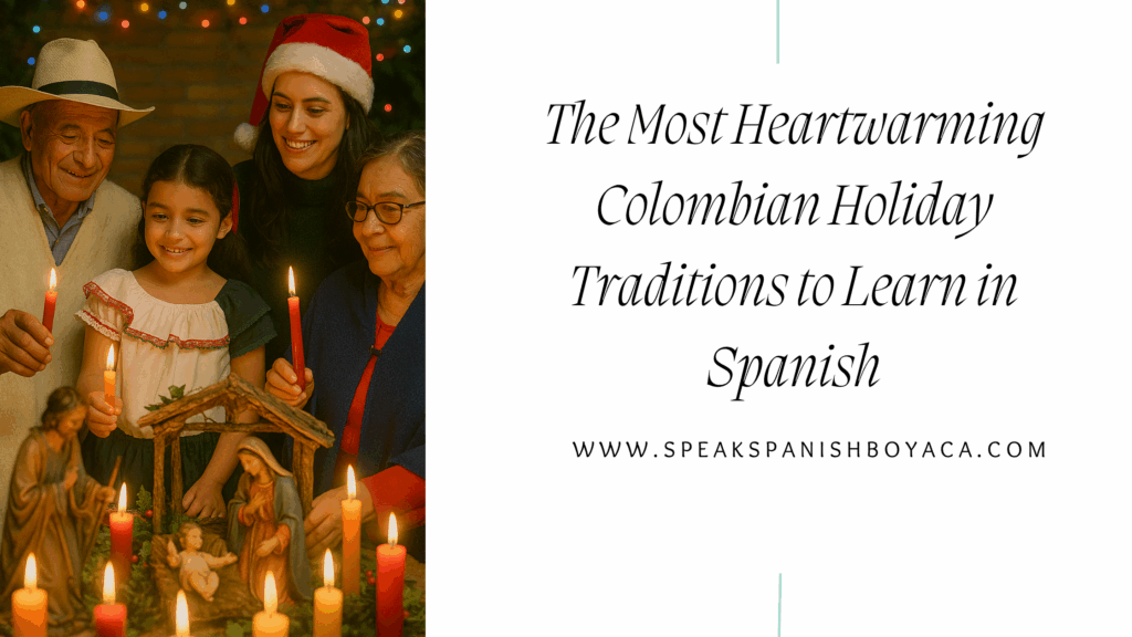 colombian holiday traditions to learn in spanish