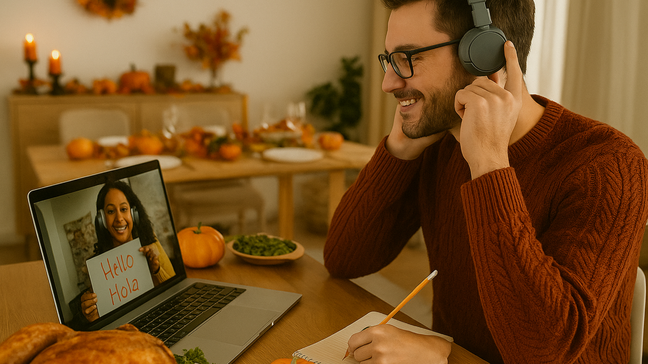 online spanish lessons for thanksgiving vocabulary